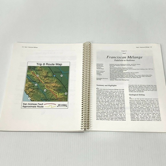 FIELD GUIDE TO THE SAN ANDREAS FAULT By David K. Lynch *Excellent Condition* - Picture 3 of 11